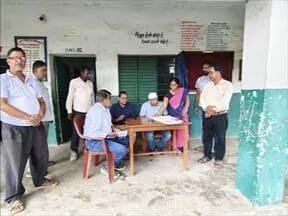विशेष गहन पुनरीक्षण अभियान 2026:महेशपुर के विभिन्न बूथों का निरीक्षण, त्रुटिरहित मतदाता सूची तैयार करने के निर्देश विशेष गहन पुनरीक्षण अभियान 2026:महेशपुर के विभिन्न बूथों का निरीक्षण, त्रुटिरहित मतदाता सूची तैयार करने के निर्देश