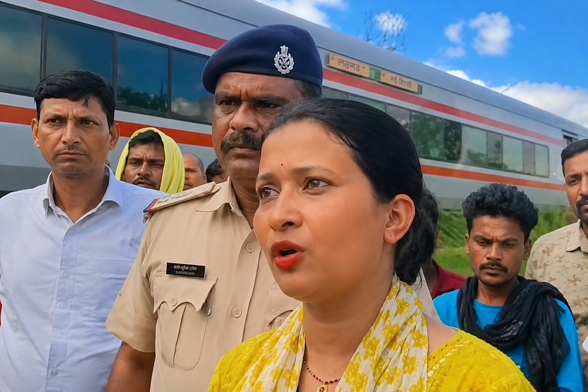 गया-हावड़ा एक्सप्रेस में महिला दरोगा से मारपीट, विरोध में इंजन के सामने खड़ी हुईं गया-हावड़ा एक्सप्रेस में महिला दरोगा से मारपीट, विरोध में इंजन के सामने खड़ी हुईं