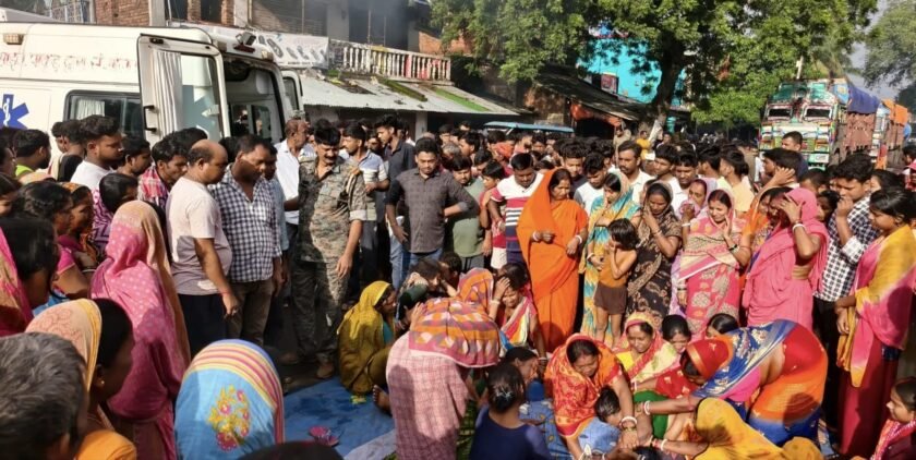 सड़क दुर्घटना में युवक की मौत, अज्ञात वाहन की चपेट में आया बाइक सवार