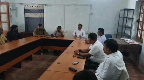 अमड़ापाड़ा कोयला परिवहन की समीक्षा बैठक, सुरक्षित संचालन पर जोर