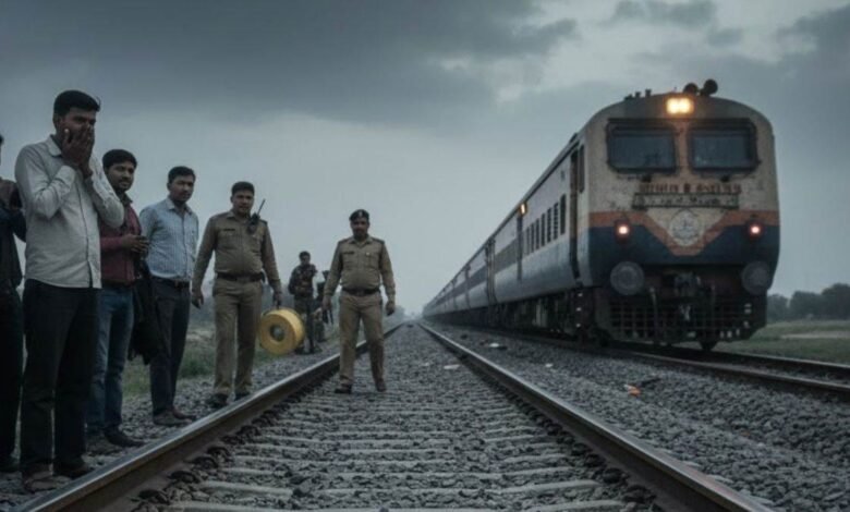 ट्रेन हादसे में बेटा की दर्दनाक मौत, मां की मौत की खबर के बाद घर में छाया मातम