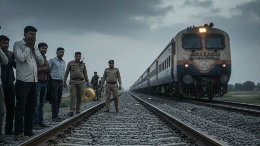 ट्रेन हादसे में बेटा की दर्दनाक मौत, मां की मौत की खबर के बाद घर में छाया मातम