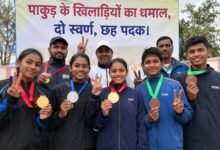 पाकुड़ के खिलाड़ियों का धनबाद में धमाल, पावरलिफ्टिंग-बॉडीबिल्डिंग में 5 ने जीते 6 पदक पाकुड़ के खिलाड़ियों का धनबाद में धमाल, पावरलिफ्टिंग-बॉडीबिल्डिंग में 5 ने जीते 6 पदक