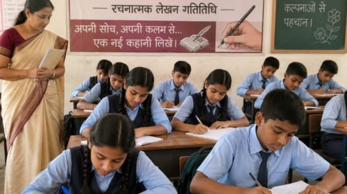 “मेरे शब्द-मेरी कहानी,"अभियान के तहत बच्चों ने लिखी 100 शब्दों की मौलिक कहानियां