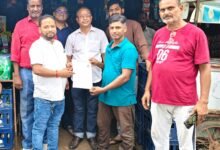 व्यावसायिक संघ के अध्यक्ष पद के लिए मनोज प्रसाद ने दाखिल किया नामांकन