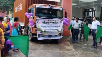 जीराफूल चावल की खेप दिल्ली रवाना,किसानों को मिलेगा बड़ा बाजार
