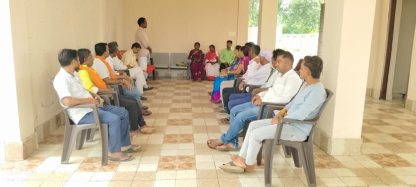 लातेहार:भाजपा ग्रामीण मंडल की संयुक्त मासिक बैठक संपन्न