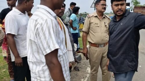 मोहनपुर चौक के पास दो बाइकों की आमने-सामने टक्कर, चार गंभीर घायल