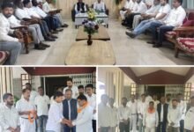 चंदा चोरी और खनिज संशोधन विधेयक के विरोध में कांग्रेस की समीक्षा बैठक