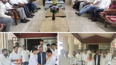 चंदा चोरी और खनिज संशोधन विधेयक के विरोध में कांग्रेस की समीक्षा बैठक
