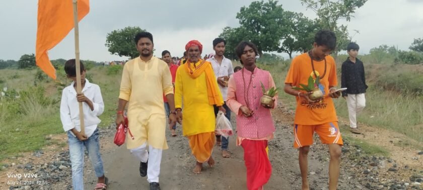 सावन की अंतिम सोमवारी पर मोंगर में निकली भव्य कलश यात्रा,भक्तिमय हुआ माहौल