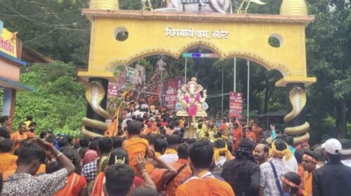 सावन की अंतिम सोमवारी पर शिवगादी धाम में उमड़ा आस्था का सैलाब