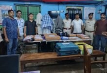 मालदा टाउन स्टेशन पर 21 लाख का गांजा जब्त, तीन संदिग्ध तस्कर हिरासत में