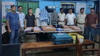 मालदा टाउन स्टेशन पर 21 लाख का गांजा जब्त, तीन संदिग्ध तस्कर हिरासत में मालदा टाउन स्टेशन पर 21 लाख का गांजा जब्त, तीन संदिग्ध तस्कर हिरासत में