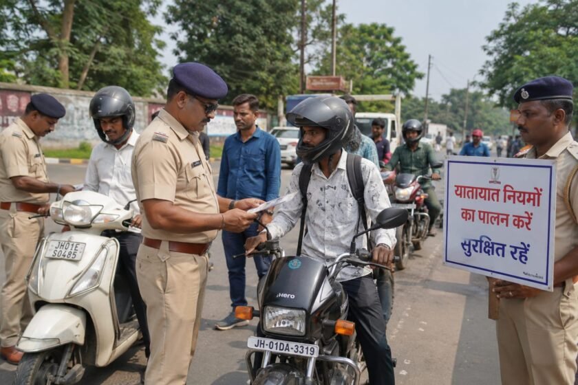 पाकुड़िया में चला सघन वाहन जांच अभियान, हेलमेट और जरूरी कागजात की हुई जांच पाकुड़िया में चला सघन वाहन जांच अभियान, हेलमेट और जरूरी कागजात की हुई जांच