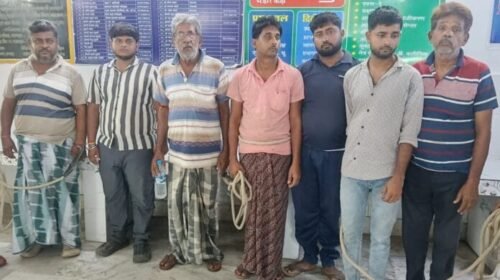 केशवपुर में तालाब में मछली मारने को लेकर विवाद, मारपीट के मामले में सात गिरफ्तार