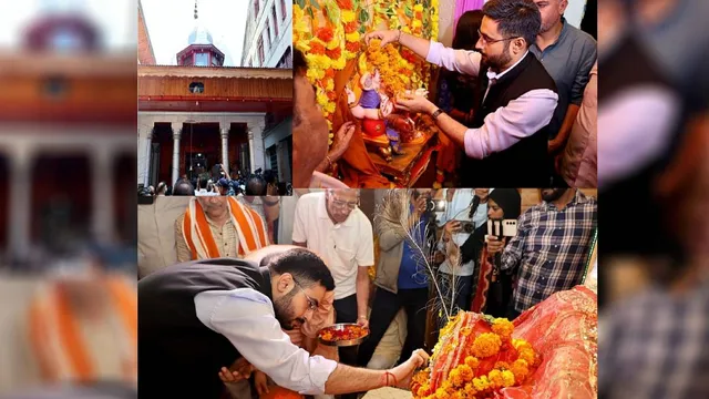 गणपति बप्पा मोरया के जयघोष से गूंजा श्रीनगर