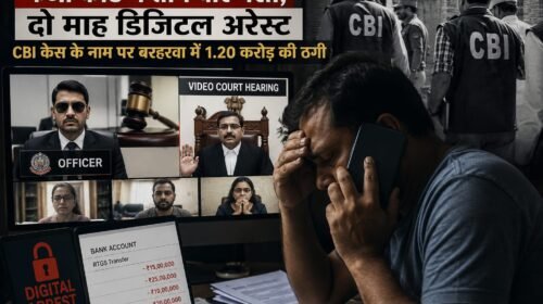 बरहरवा में 1.20 करोड़ की साइबर ठगी, सीबीआई अफसर बनकर ‘डिजिटल अरेस्ट’ में फंसाया