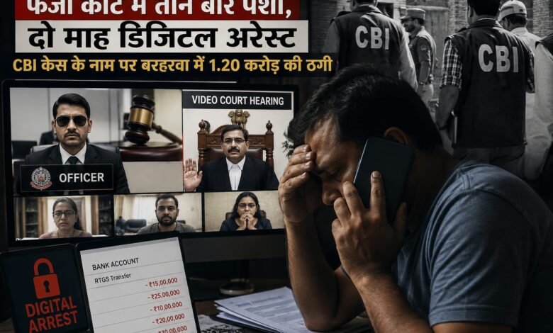 बरहरवा में 1.20 करोड़ की साइबर ठगी, सीबीआई अफसर बनकर ‘डिजिटल अरेस्ट’ में फंसाया बरहरवा में 1.20 करोड़ की साइबर ठगी, सीबीआई अफसर बनकर ‘डिजिटल अरेस्ट’ में फंसाया