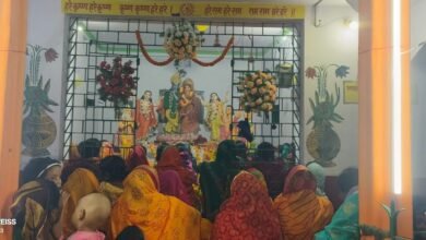बरहरवा के मयूरकोला में धूमधाम से मनाई गई श्रीकृष्ण जन्माष्टमी, जयकारों से गूंजा मंदिर परिसर