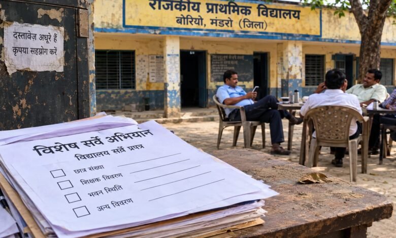 घर-घर सर्वेक्षण अभियान में लापरवाही पर विभाग सख्त, 17 प्रधानाध्यापकों से मांगा गया स्पष्टीकरण,दो दिनों में जवाब देने का निर्देश घर-घर सर्वेक्षण अभियान में लापरवाही पर विभाग सख्त, 17 प्रधानाध्यापकों से मांगा गया स्पष्टीकरण,दो दिनों में जवाब देने का निर्देश