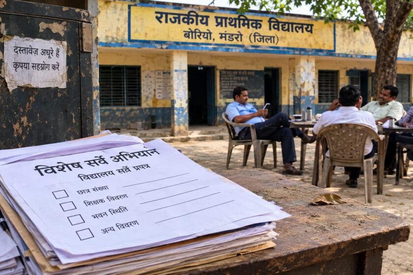 घर-घर सर्वेक्षण अभियान में लापरवाही पर विभाग सख्त, 17 प्रधानाध्यापकों से मांगा गया स्पष्टीकरण,दो दिनों में जवाब देने का निर्देश घर-घर सर्वेक्षण अभियान में लापरवाही पर विभाग सख्त, 17 प्रधानाध्यापकों से मांगा गया स्पष्टीकरण,दो दिनों में जवाब देने का निर्देश