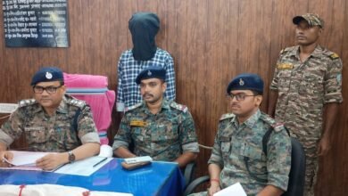 TSPC संगठन से जुड़े कुख्यात आरोपी रोहन गिरफ्तार,हथियार बरामद