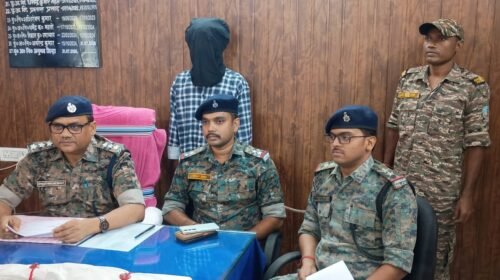 TSPC संगठन से जुड़े कुख्यात आरोपी रोहन गिरफ्तार,हथियार बरामद