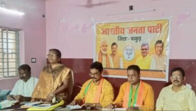 सेवा संकल्प अभियान को लेकर भाजपा की मासिक बैठक,बूथ सशक्तीकरण पर जोर