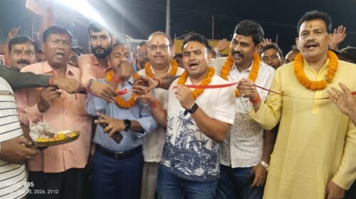 18 वर्षों की परंपरा कायम,गोमिया में श्री गणेश महोत्सव का भव्य शुभारंभ