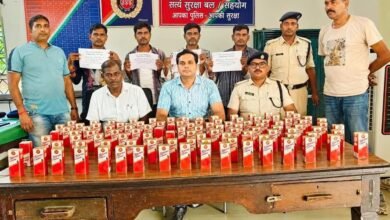 साहिबगंज में ट्रेन से 18.9 लीटर विदेशी शराब बरामद, चार युवक गिरफ्तार; बिहार ले जाने की थी योजना