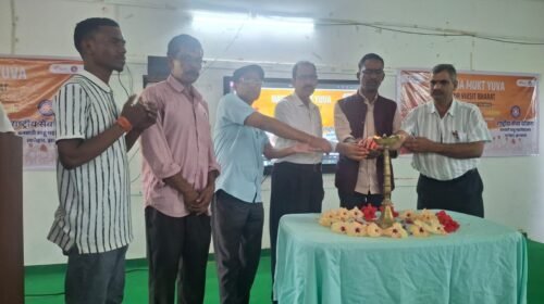 NSS के तहत नशा मुक्त युवा भारत अभियान:छात्रों ने लिया 100 सप्ताह का संकल्प