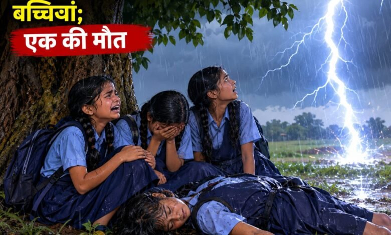 लिट्टीपाड़ा में वज्रपात का कहर: पेड़ के नीचे बैठी 14 वर्षीय बच्ची की मौत, साथी गंभीर