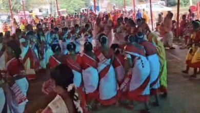 पाकुड़ में करमा पर्व धूमधाम से मनाया गया,भुइयां रेजीमेंट की ओर से भव्य आयोजन पाकुड़ में करमा पर्व धूमधाम से मनाया गया,भुइयां रेजीमेंट की ओर से भव्य आयोजन