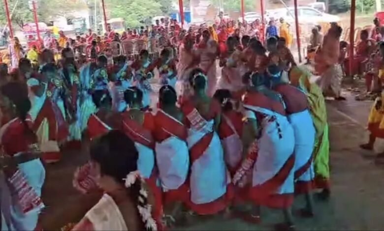 पाकुड़ में करमा पर्व धूमधाम से मनाया गया,भुइयां रेजीमेंट की ओर से भव्य आयोजन