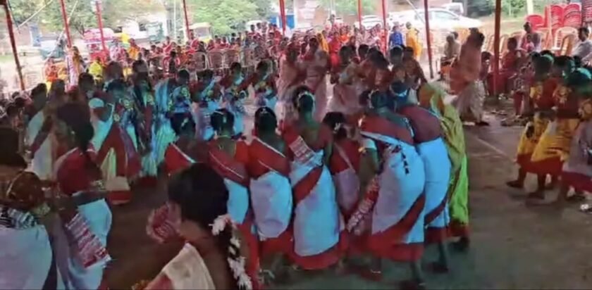 पाकुड़ में करमा पर्व धूमधाम से मनाया गया,भुइयां रेजीमेंट की ओर से भव्य आयोजन
