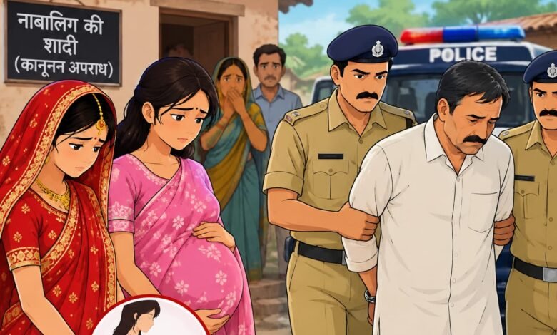 फरक्का (पश्चिम बंगाल): बाल विवाह के मामले में ससुर गिरफ्तार, 7 माह की गर्भवती निकली नाबालिग बहू फरक्का (पश्चिम बंगाल): बाल विवाह के मामले में ससुर गिरफ्तार, 7 माह की गर्भवती निकली नाबालिग बहू