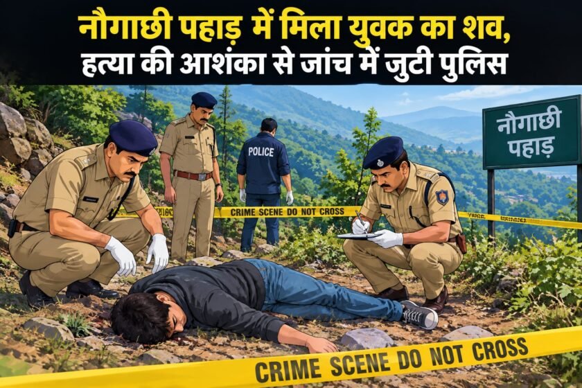 बोरियो में पहाड़ से शव बरामद, हत्या की आशंका से सनसनी