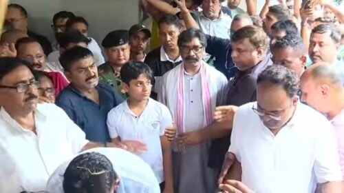 मंत्री सुदिव्य कुमार के आकस्मिक निधन पर मुख्यमंत्री ने किया अंतिम दर्शन, दी श्रद्धांजलि