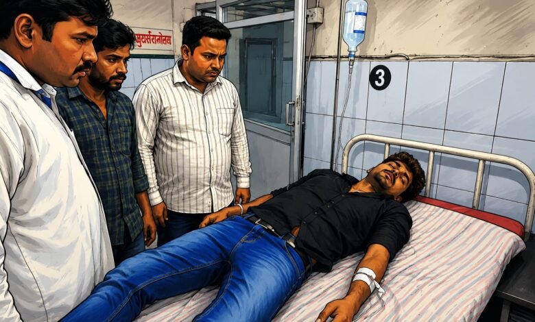 पारिवारिक विवाद के बीच युवक ने जहरीला पदार्थ खाकर जान देने का किया प्रयास पारिवारिक विवाद के बीच युवक ने जहरीला पदार्थ खाकर जान देने का किया प्रयास