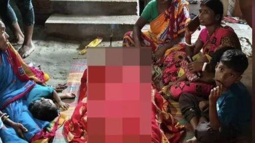 विवाहिता की संदिग्ध मौत,पति हिरासत में