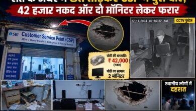 सीएसपी की छत का एलबेस्टर तोड़कर चोरी, 42 हजार रुपये नकद समेत दो मॉनिटर ले उड़े चोर सीएसपी की छत का एलबेस्टर तोड़कर चोरी, 42 हजार रुपये नकद समेत दो मॉनिटर ले उड़े चोर