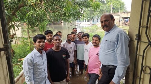 बाढ़ प्रभावित छात्रों की सुरक्षा को लेकर साहिबगंज कॉलेज प्रशासन गंभीर