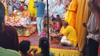 जन्माष्टमी महोत्सव के दूसरे दिन कृष्ण भक्ति में डूबा साड़म