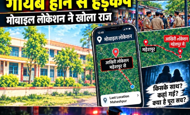 महेशपुर में दो छात्राओं के गायब होने से हड़कंप,मोबाइल लोकेशन ने खोला राज महेशपुर में दो छात्राओं के गायब होने से हड़कंप,मोबाइल लोकेशन ने खोला राज