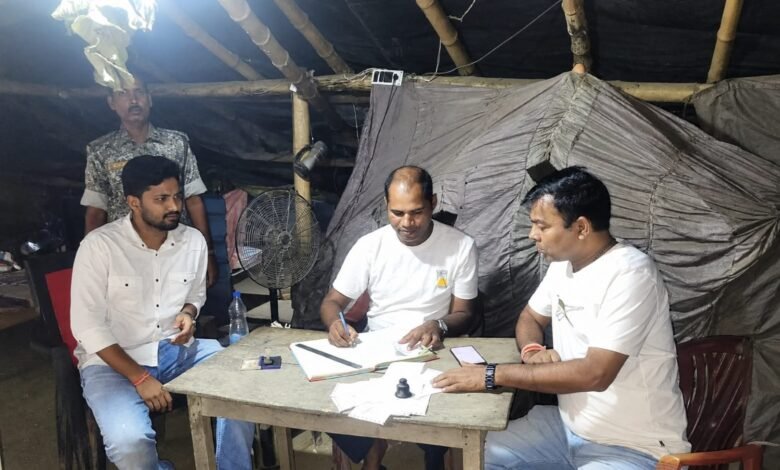 अवैध खनिज ढुलाई पर खनन विभाग का शिकंजा,प्यादापुर चेकपोस्ट पर हाइवा जब्त