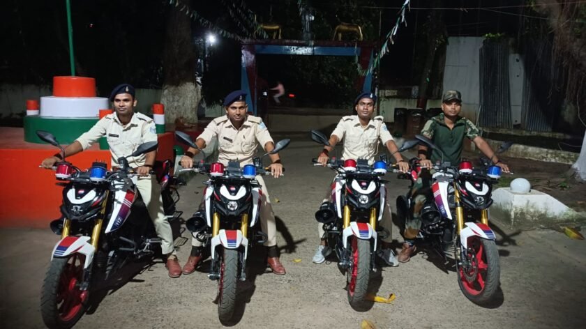 कोटालपोखर थाना को मिलीं चार नई अपाची बाइक, बढ़ेगी पुलिस की गश्ती और निगरानी कोटालपोखर थाना को मिलीं चार नई अपाची बाइक, बढ़ेगी पुलिस की गश्ती और निगरानी