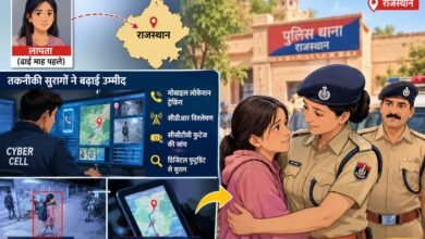 ढाई माह से लापता नाबालिग राजस्थान में मिली, तकनीकी सुराग के सहारे पुलिस ने सुलझाई गुत्थी ढाई माह से लापता नाबालिग राजस्थान में मिली, तकनीकी सुराग के सहारे पुलिस ने सुलझाई गुत्थी