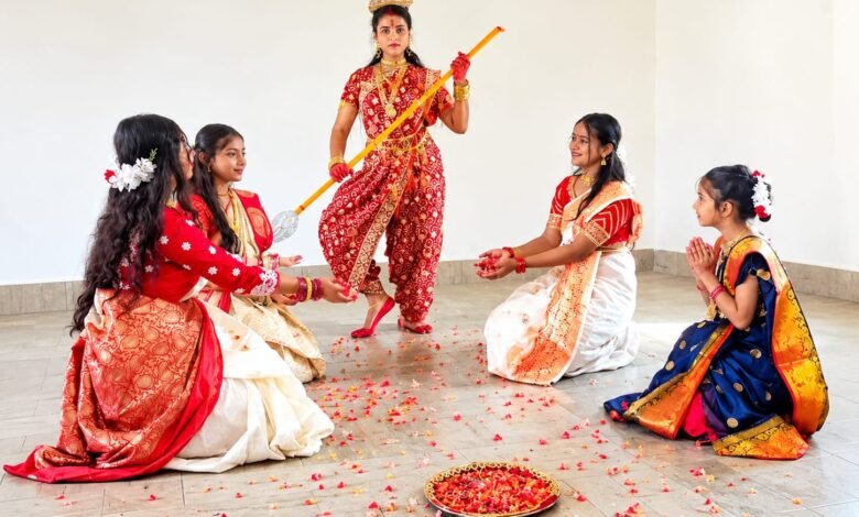 नवरात्रि के रंग में रंगा एलीट पब्लिक स्कूल,विद्यार्थियों की प्रस्तुतियों ने बांधा समां
