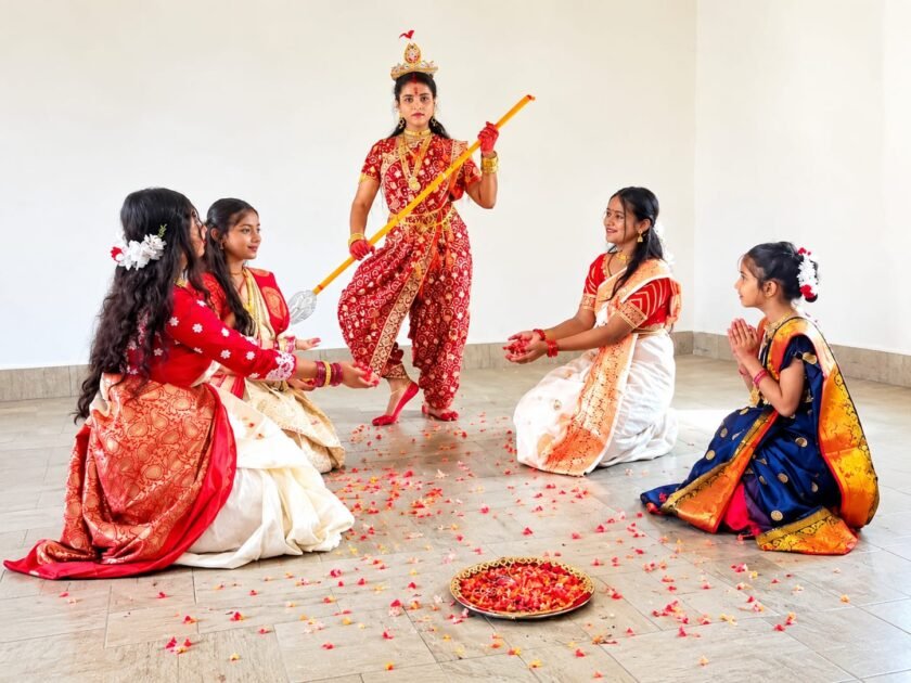 नवरात्रि के रंग में रंगा एलीट पब्लिक स्कूल,विद्यार्थियों की प्रस्तुतियों ने बांधा समां
